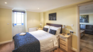 Mountbatten_Double_Bedroom.Shanklin Villa Luxury Self Catering Holiday Apartments, Isle of Wight.