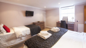 Mountbatten_Master_Bed. Shanklin Villa Luxury Self Catering Holiday Apartments, Isle of Wight. jpg