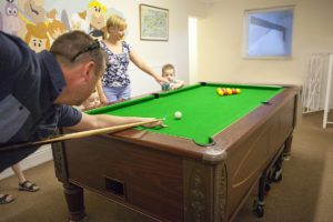 Pool Table, Luccombe Hotels, For Guests Use of Shanklin Villa Luxury Holiday Apartments, Isle of Wight