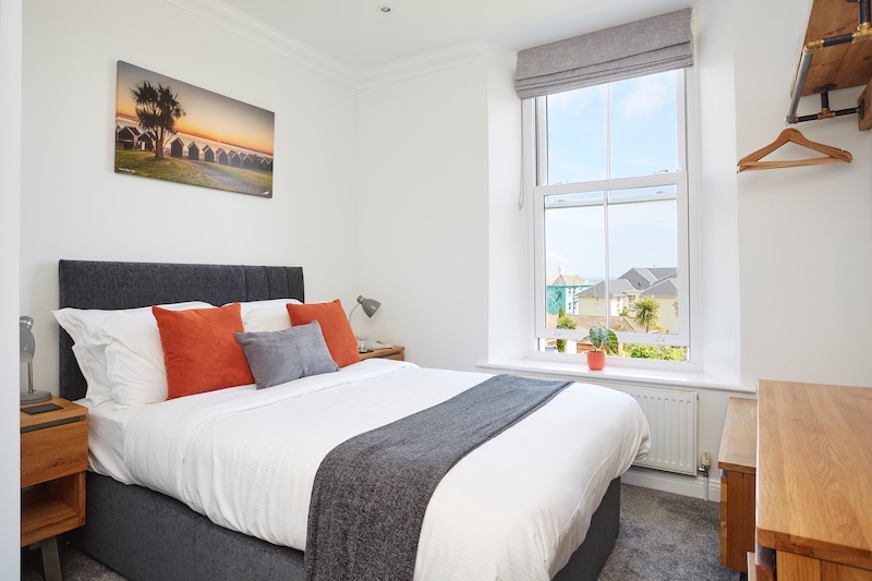 Bedroom 2, Montagu Apartment, Shanklin Villa, Isle of Wight